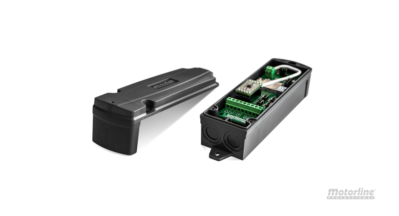 Trasmitator si receptor wireless Motorline MX14/MR14, compatibil cu panou solar, d 50 m, frecventa 868.0 MHz la 869.8 MHz